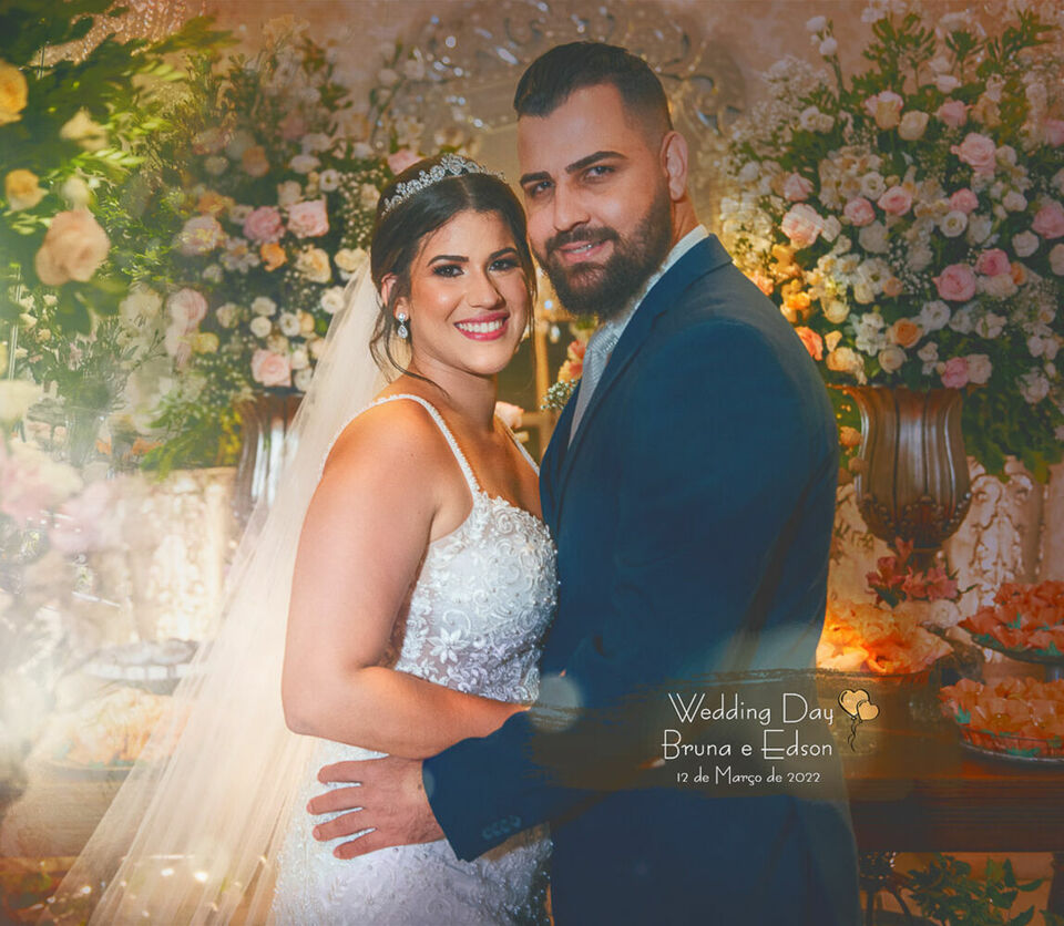 Álbum Fotográfico de Bruna e Edson - Casa Branca Sertãozinho SP